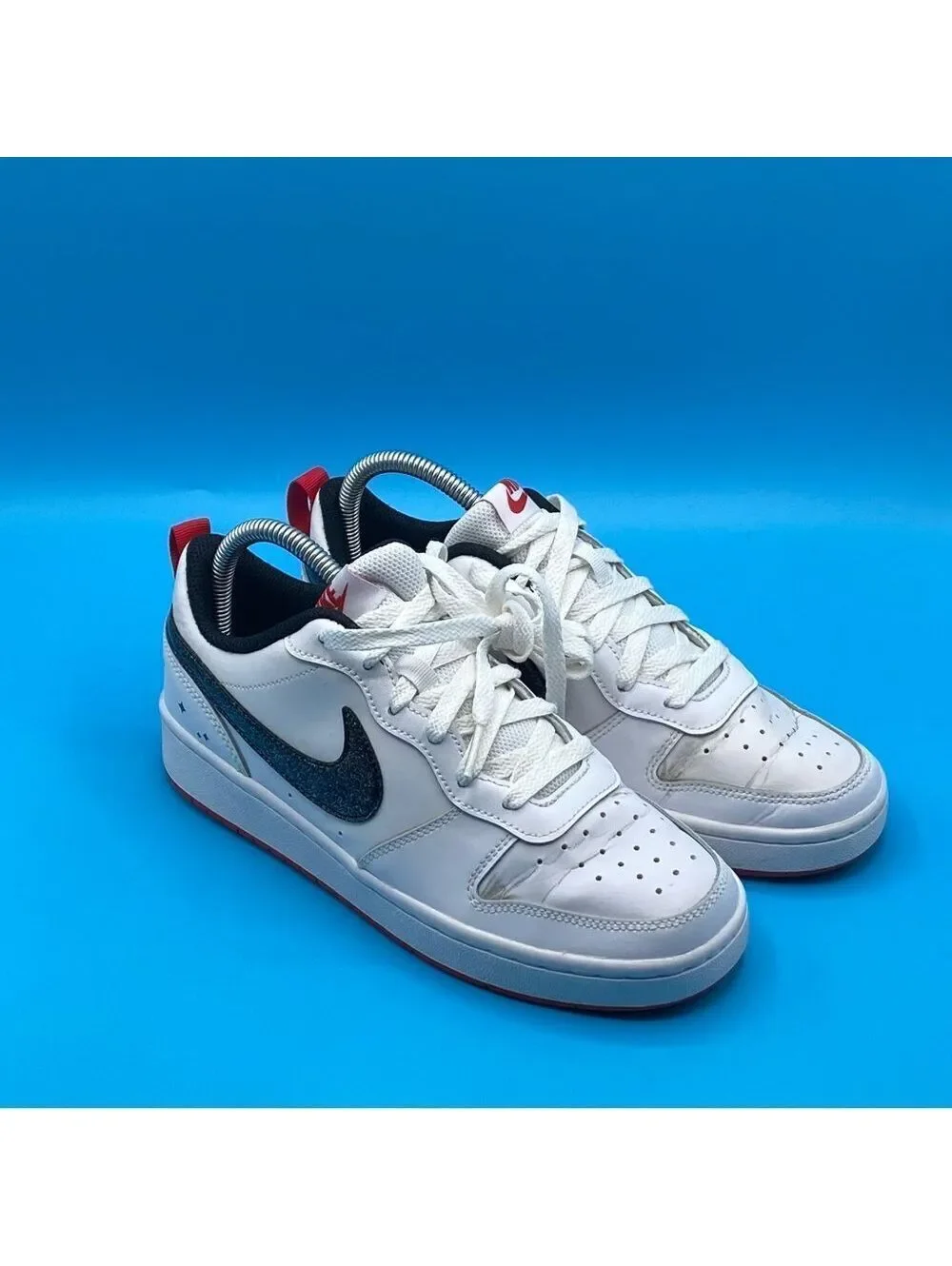 Nike Court Borough Low 2 SE GS White Very Berry
